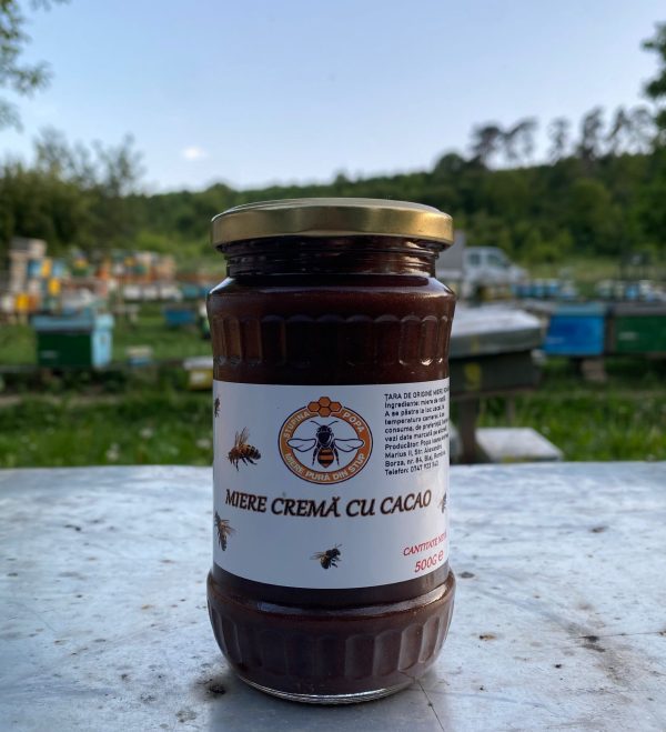 Miere cremă cu cacao 500g