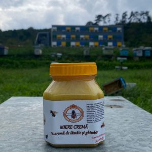 Miere cremă cu aromă de lămâie&ghimbir 500g
