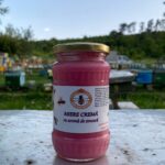 Miere cremă cu aromă de zmeură 500g